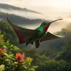 Hummingbird + Manta ray